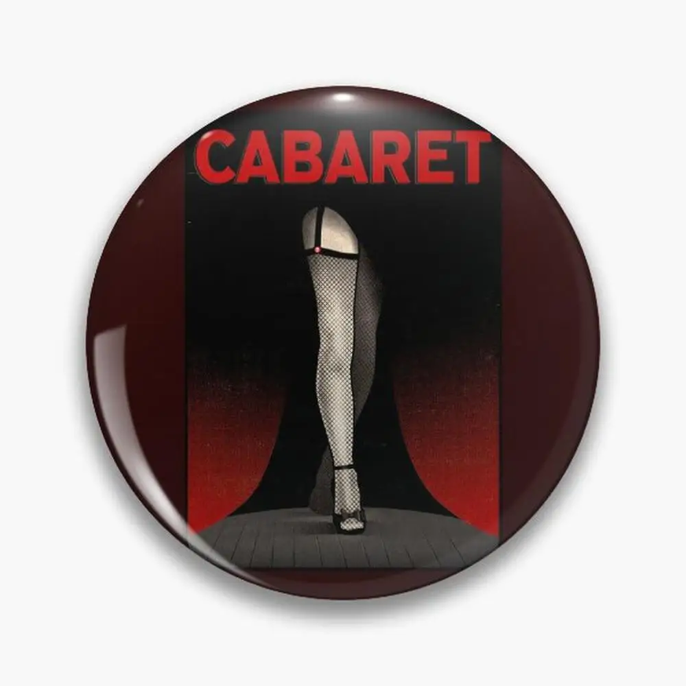 CABARET: Vintage Musical Play Advertising Print Pin Buttons Brooches  Jewelry Accessory Customize Brooch Fashion Lapel Badges