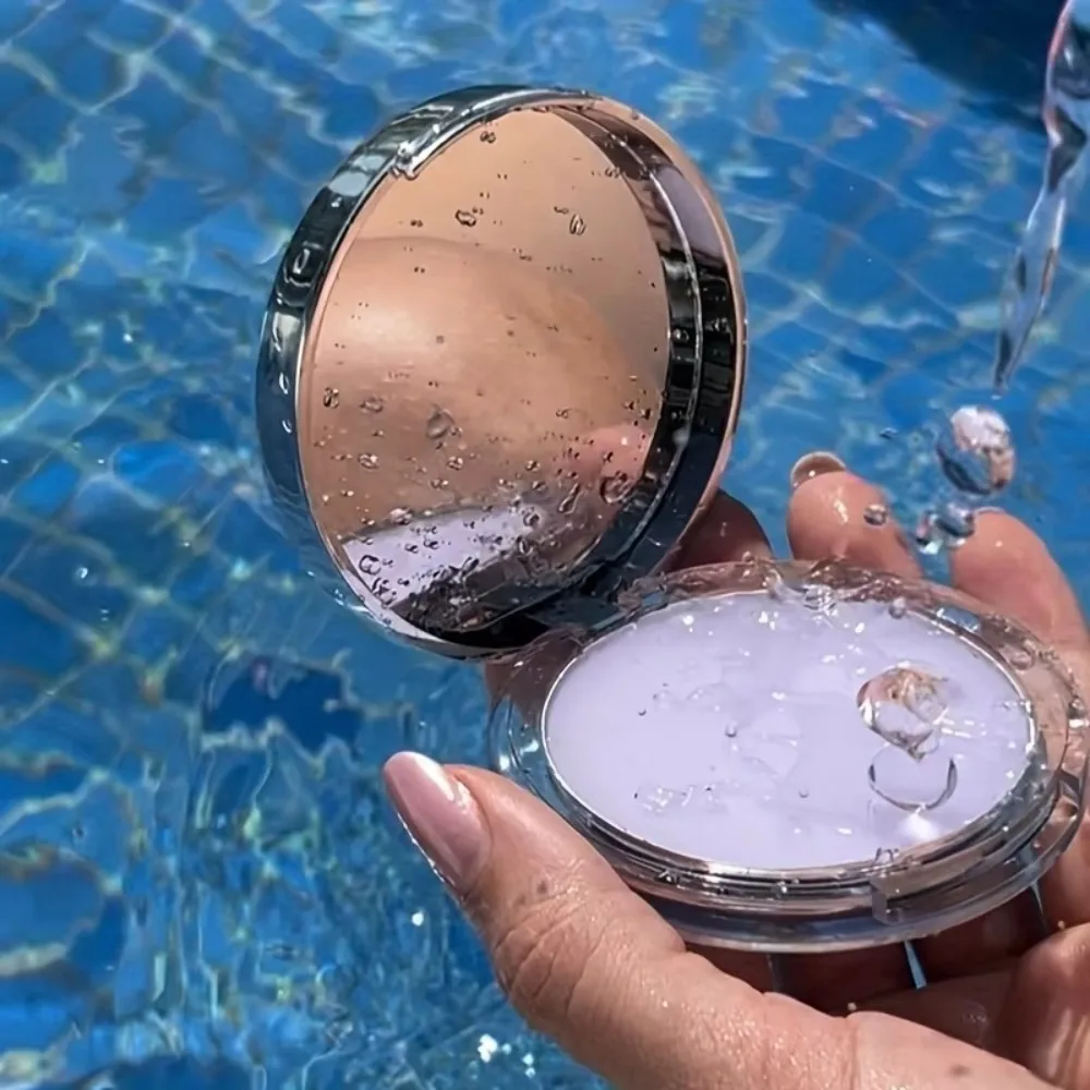 Candy Bella Violet Cream To Powder Long Lasting Matte Contouring Powder Oil-control Full Coverage Compact Foundation