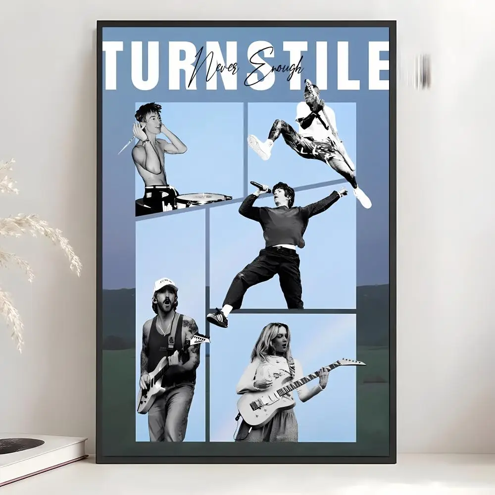 Hardcore Band T-Turnstile Poster Art Wall Decor Indoor Outdoor for Collectors
