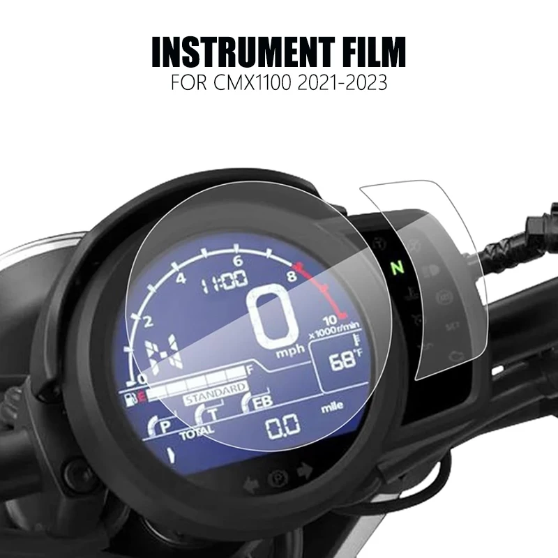 

Fit For Honda Rebel CMX 1100 Motorcycle Cluster Scratch Protection Film CMX1100 2021 2022 2023 Screen Scratch Protection Film