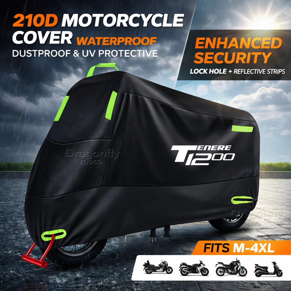 

For Yamaha Super Tenere tenere1200 Tenere 1200 2014-2021 Motorcycle Cover Waterproof Outdoor Scooter UV Protector Rain Cover
