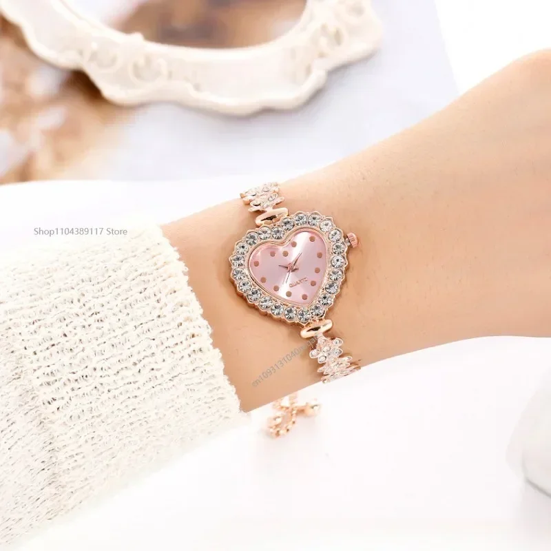 Orologi da polso da donna in cristallo di lusso Orologio da donna al quarzo di moda delle migliori marche Orologio da polso femminile in acciaio Montre Femme Reloj Mujer