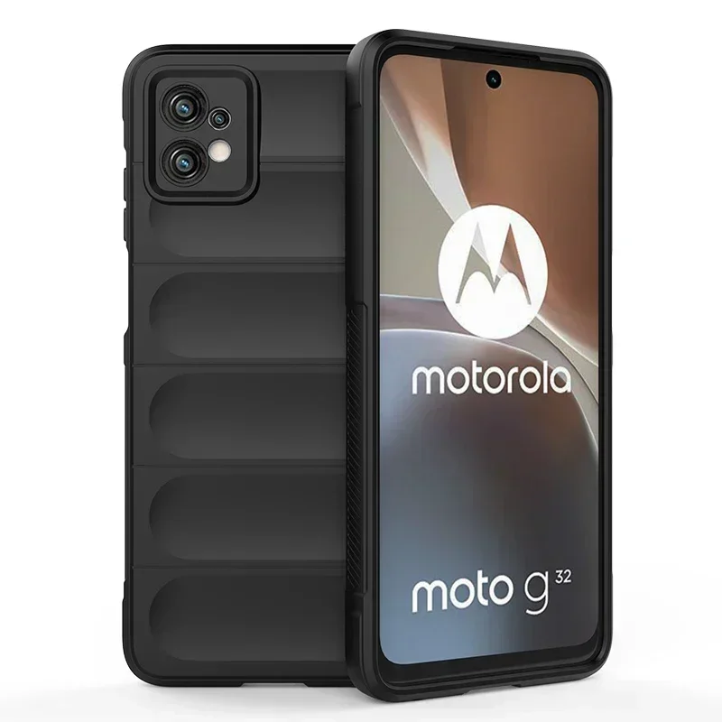 

For Motorola Moto G85 S50 G32 G62 G73 Edge 50 Pro Fusion 40 Neo G34 G84 5G Phone Silicone Back Cover Shockproof Armor Case