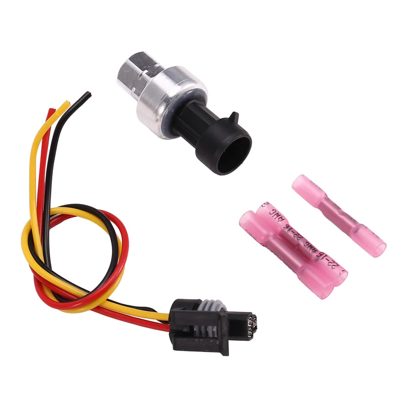 

A20K-A/C Refrigerant Pressure Switch Sensor & Connector 13587668 Fit For GM Buick Hummer