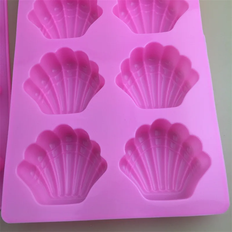 1pc Silicone Madeleine Cookie Mold 15 Shell Silicone Cake Pan Tools Fondant Bakeware Cookie Biscuit Moulds