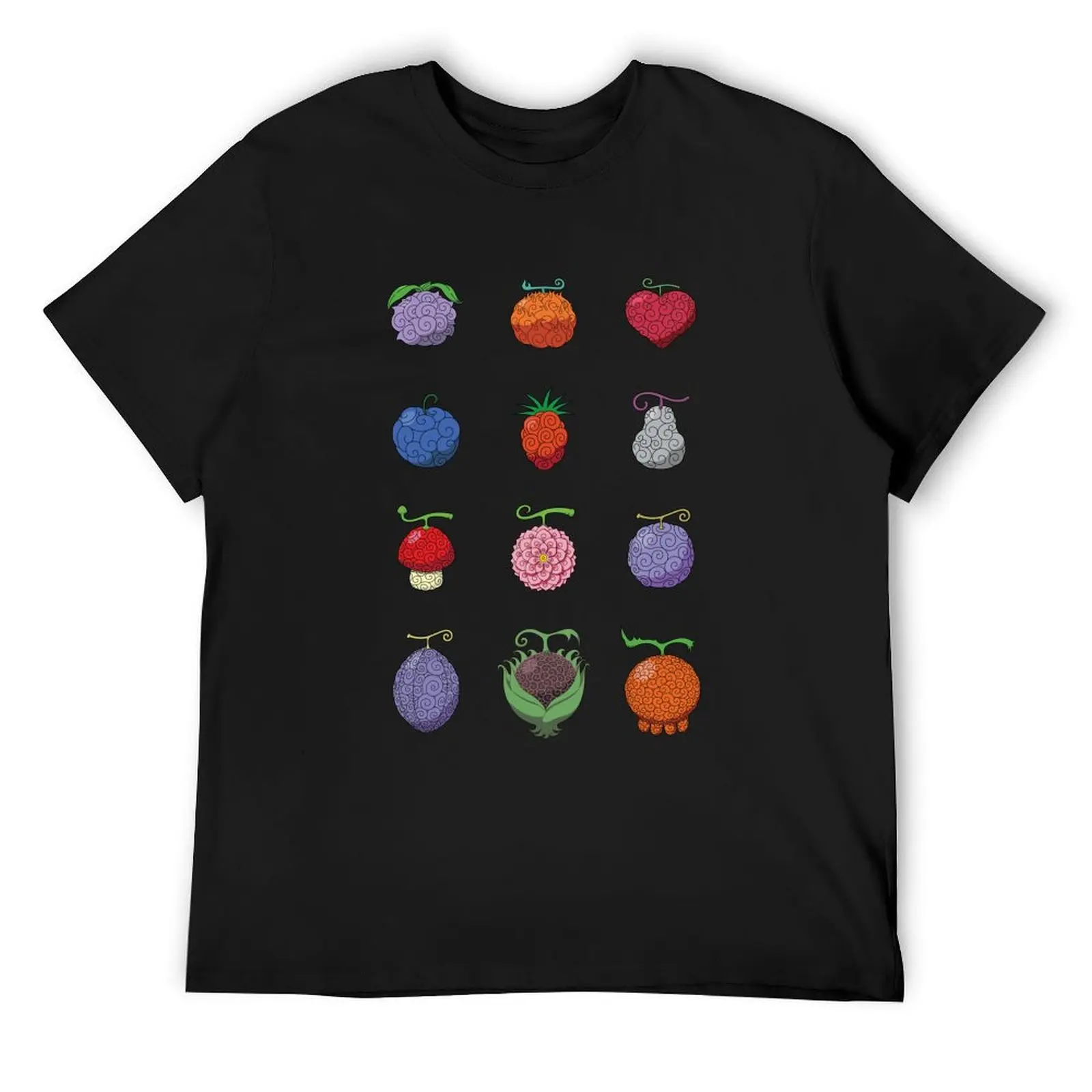 

Devil Fruits Anime High Quality T-Shirt graphic shirts cotton graphic tees fruit of the loom mens t shirts