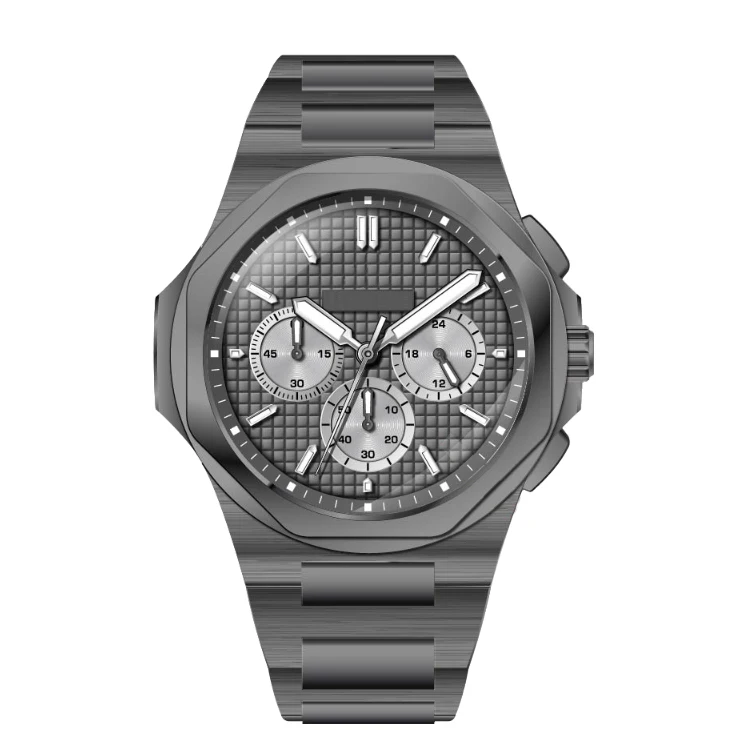 

Stainless Steel Imported Quartz Watch Custom Watch for Men Relojes Hombre