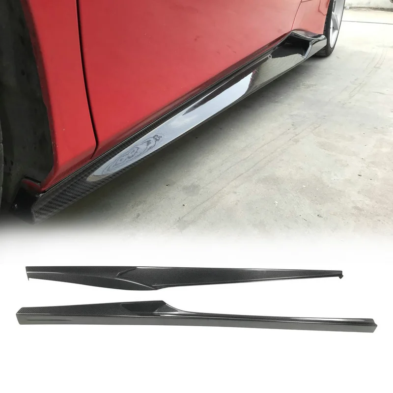 

Для Ferrari 488 GTB N-типа расширения боковой юбки (подходит для Spyder), боковой аэродинамический компонент, внешнее обновление премиум-класса