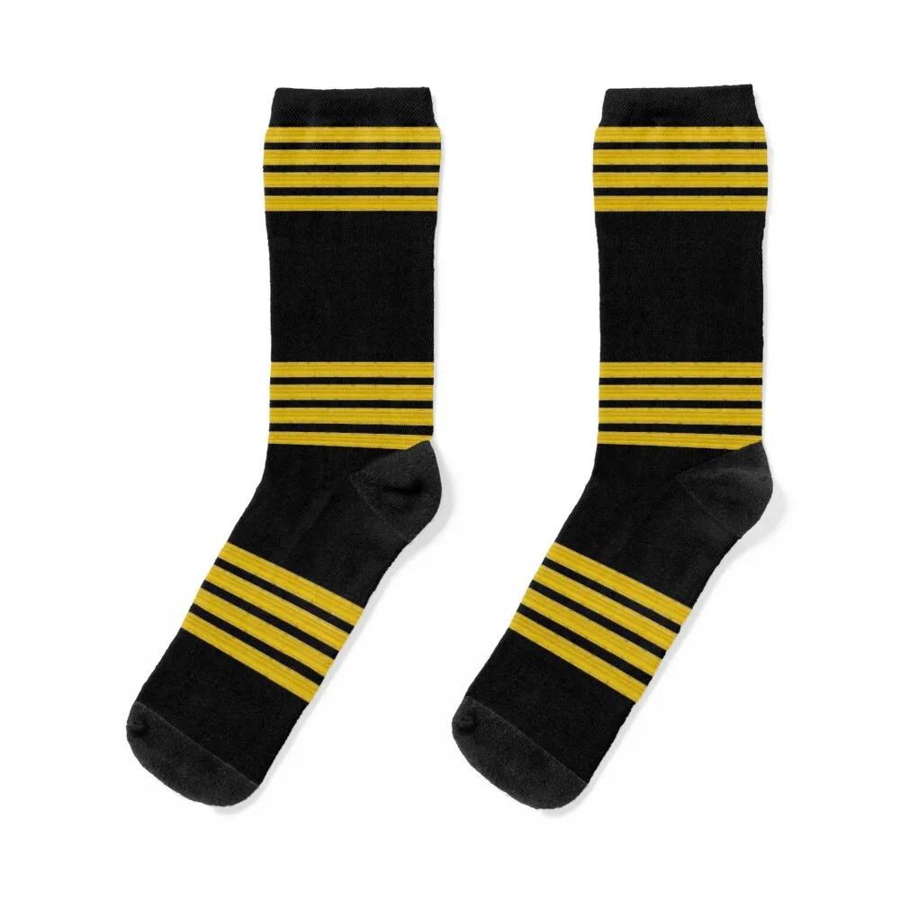 Pilot epaulets Socks cool luxury Novelties gift Socks Male Women\'s