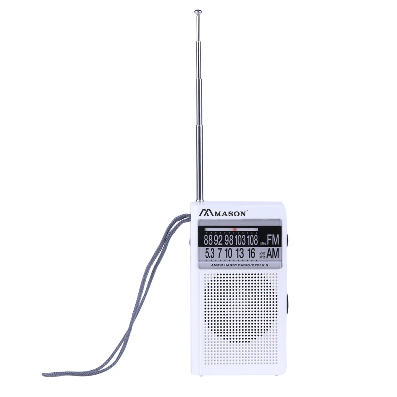 2025 Mason Hot Sell Good Quality IC Handheld Small Size Portable Fm Am Pocket Radio