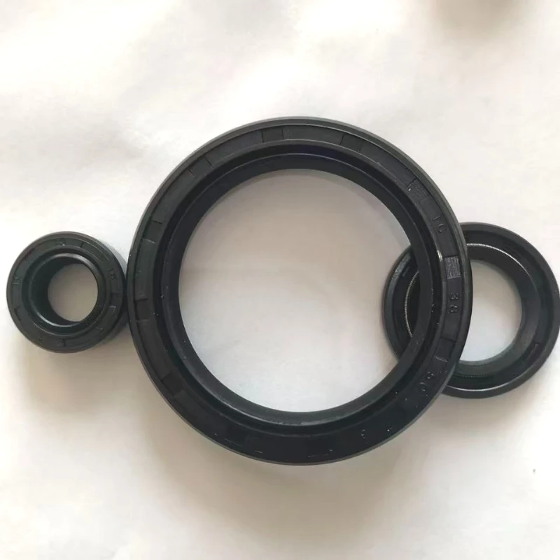10 Pcs NBR Rubber TC Double Lip Oil Seal ID 10mm 11mm 12mm 13mm OD 15 - 35mm Thickness 7 - 10mm Nitrile Rubber Seal