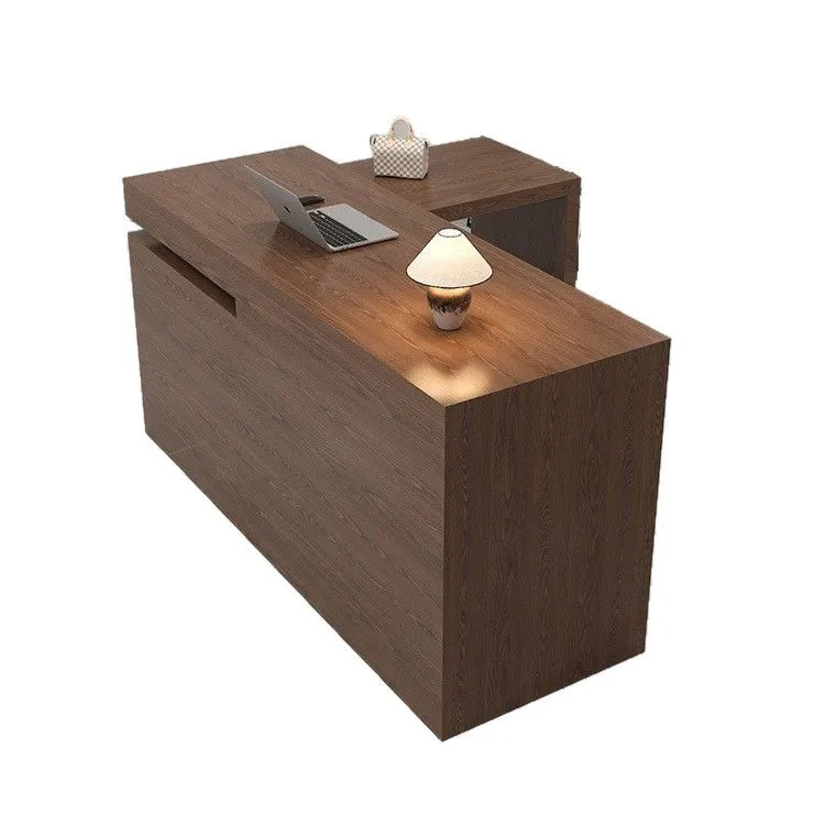 telescopic checkout page Light luxury high-end clothing store Bar counter Small corner