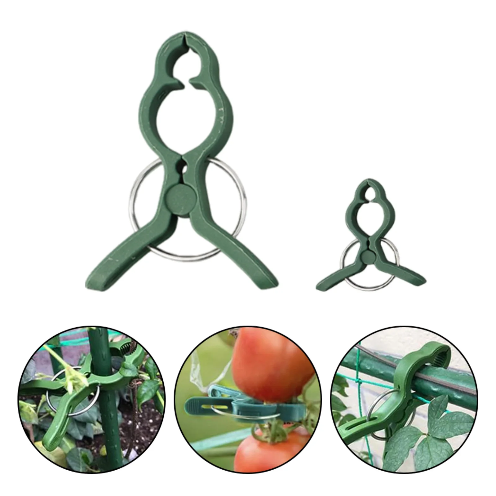 Easy To Move Product Name Reusable Fixed Plastic Plant Clip Garden Climbing Plants High Quality Plastic Tomato Plant Clips