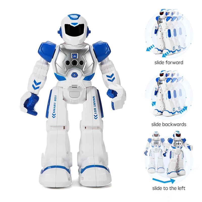 Mechanical Warfare Police Early Education Intelligent Robot Electric Singing Infrared Sensing Children Remote Control Toys