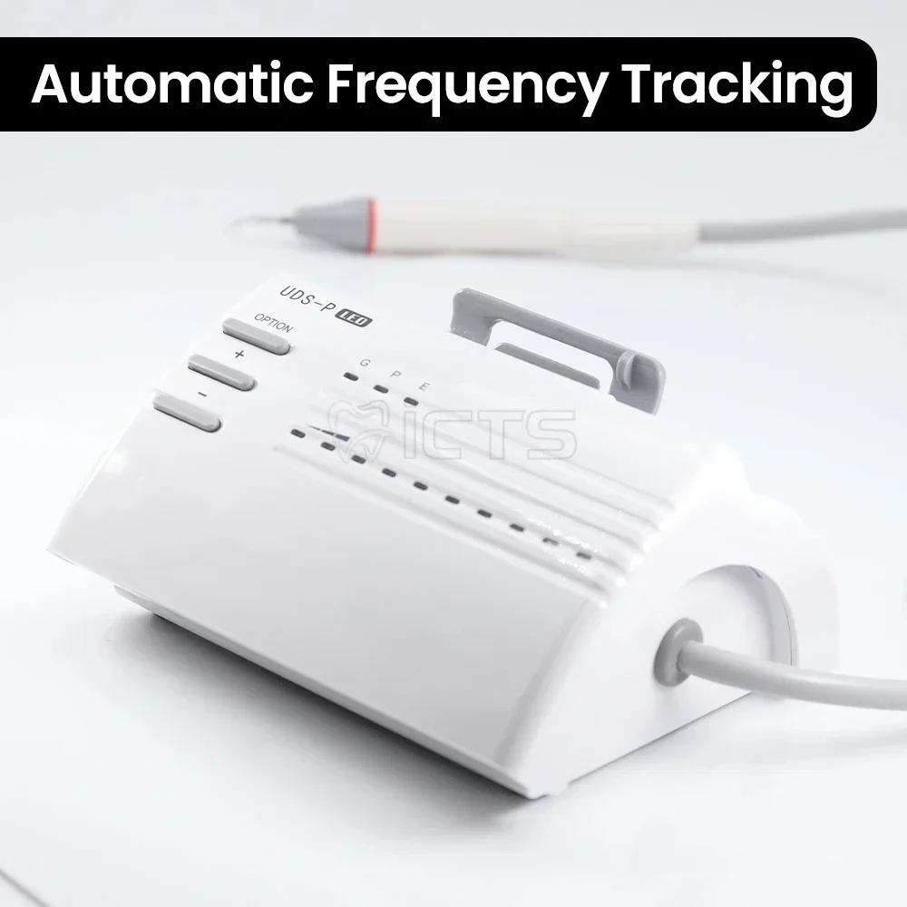 UDS-P LED: Ultrasonic Scaling with Automatic Frequency, High-Temperature Autoclavable Handpiece, for Efficient Tartar Removal