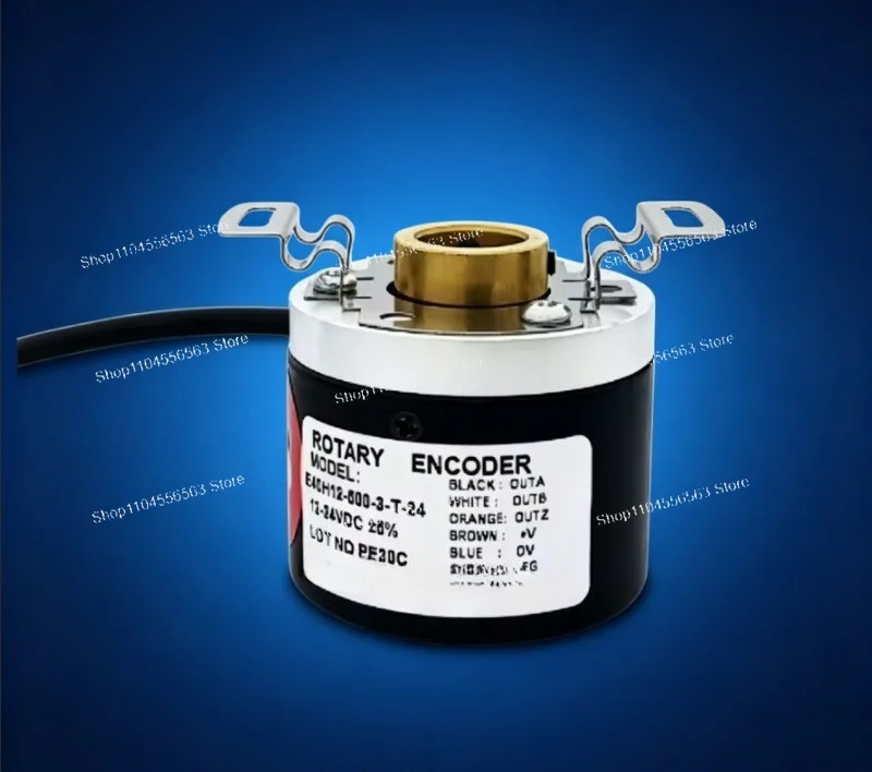 E40H12-2000-3-T-24 Hollow Shaft Encoder, Autonics 40mm 12V-24V IP50 2000 PPR for Servo Motor