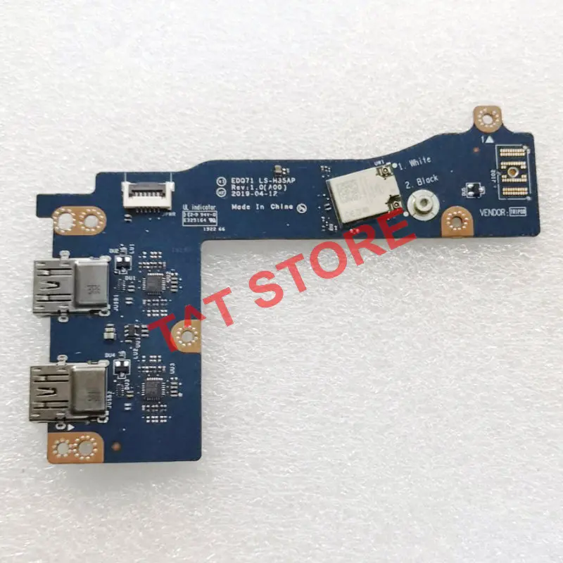 

Original For Dell Alienware M17 R2 USB Audio BOARD Ethernet board LS-H35AP CN-03R51M 03R51M 3R51M free shipping