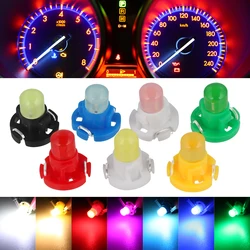 10PCS T3 T4.2 T4.7 COB Car LED Instrument Panel Lights Dashboard Indicator Central Control Lamp Wedge Light 12V
