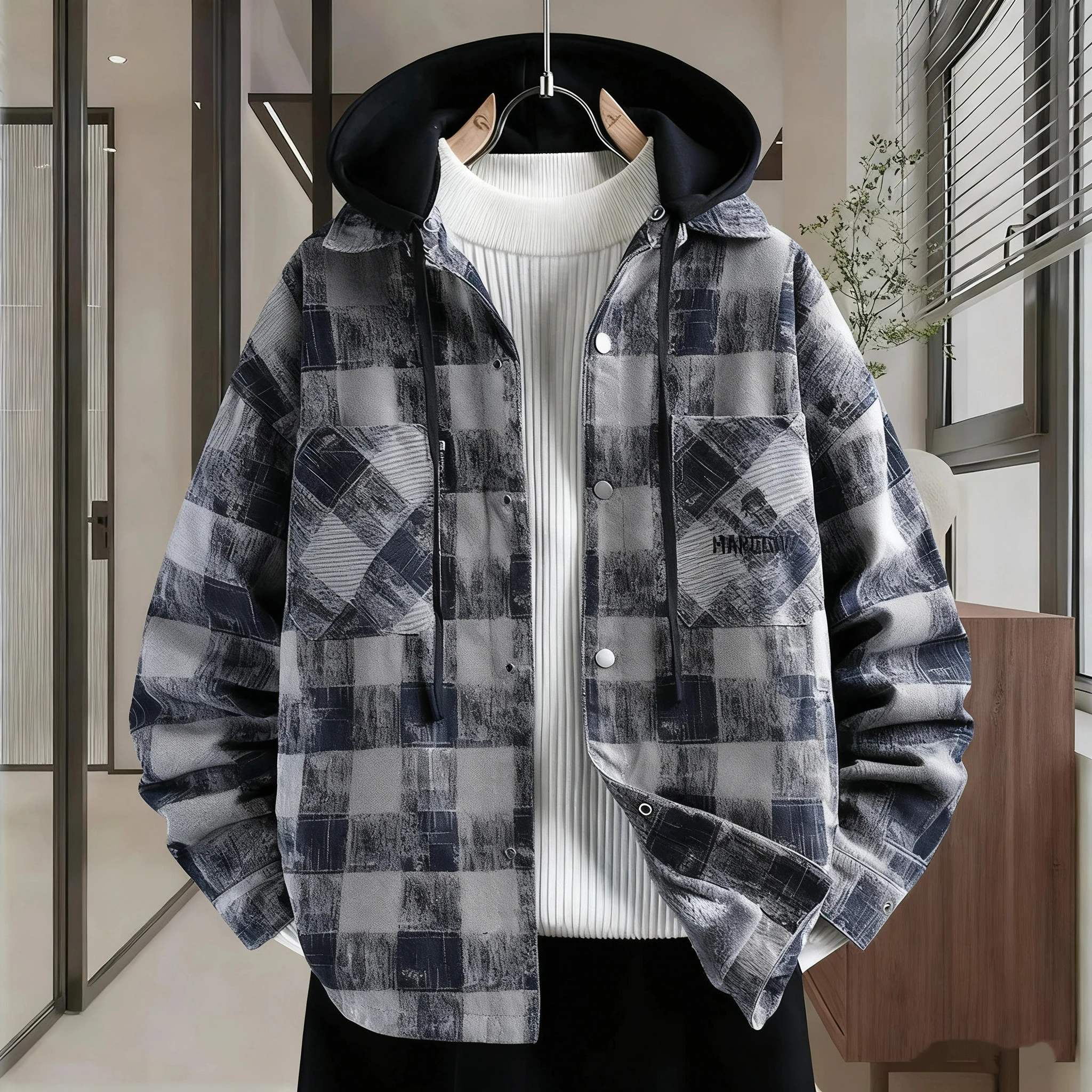 

Мужская куртка высокого качества, новинка 2025 года, утепленная куртка на флисовой подкладке, мужская теплая летная куртка, классическая модная куртка для мужчин