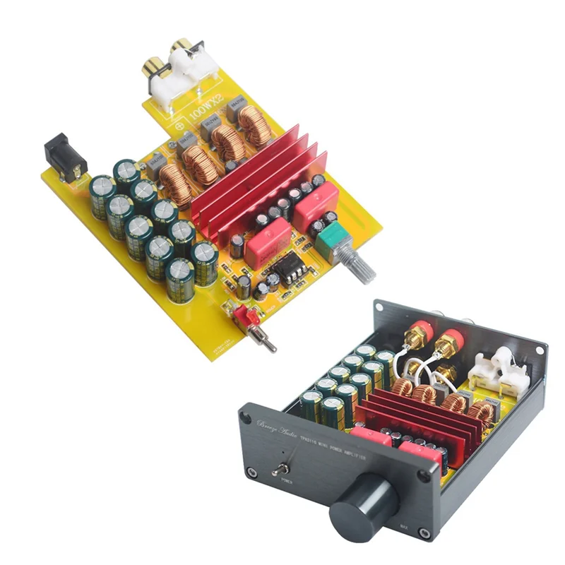 High Quality-Hifi Class D Audio Digital Power Amplifier TPA3116 Advanced Mini Home High Power Amplifier Board