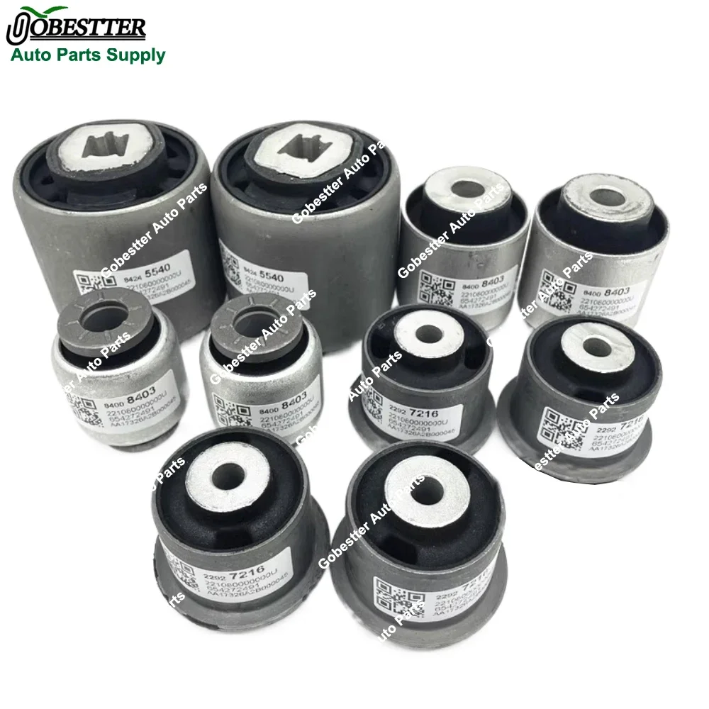 10pcs Front Upper Lower Control Arm Bushing Kits For Cadillac CT6 2016- 22927215 22927216 84008403 84008404 84245540 84245542