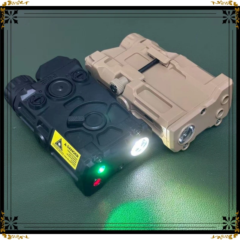 

Многофункциональный фонарь 2026 (1/2/3 шт.) с батарейным отсеком, ИК-сигналом и зеленым светом для 20-мм планки