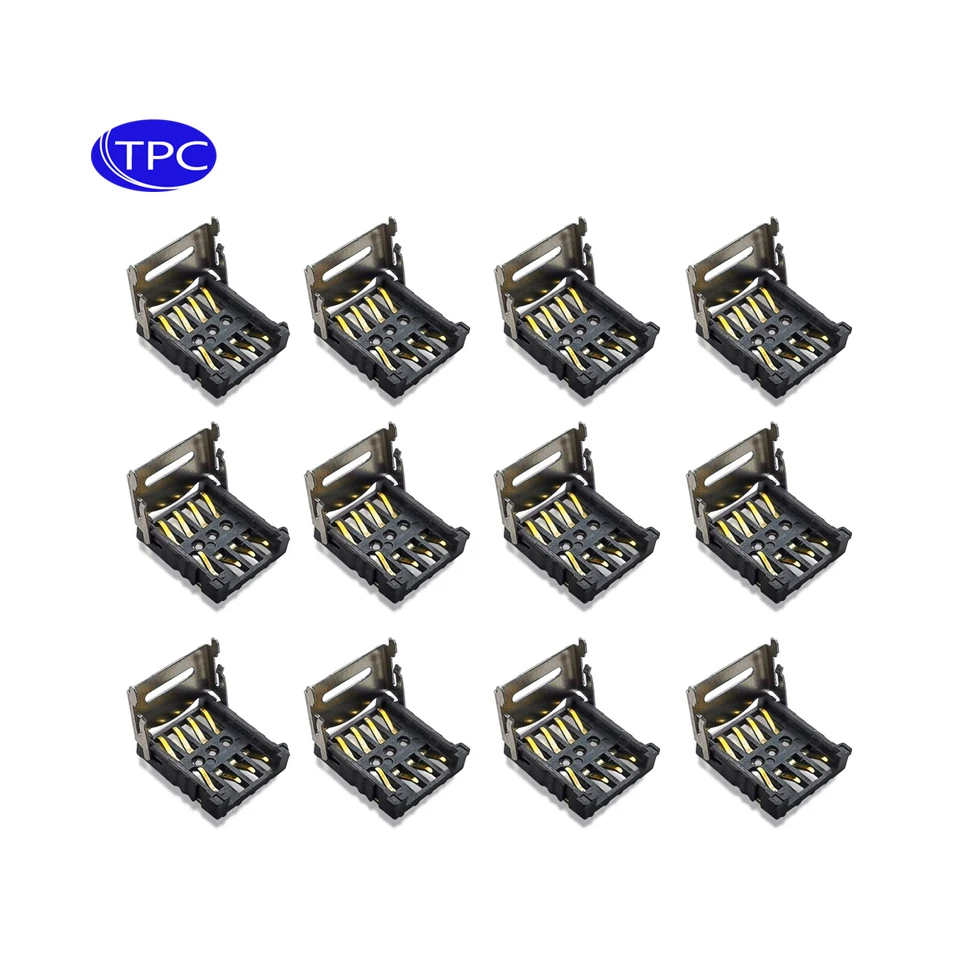 TPC Suitable for 5*6mm Chip ESIM Sticker Cards, Bare Slot Card Holders, 8P Flip-Top Terminals, 1.75H Without Columns.