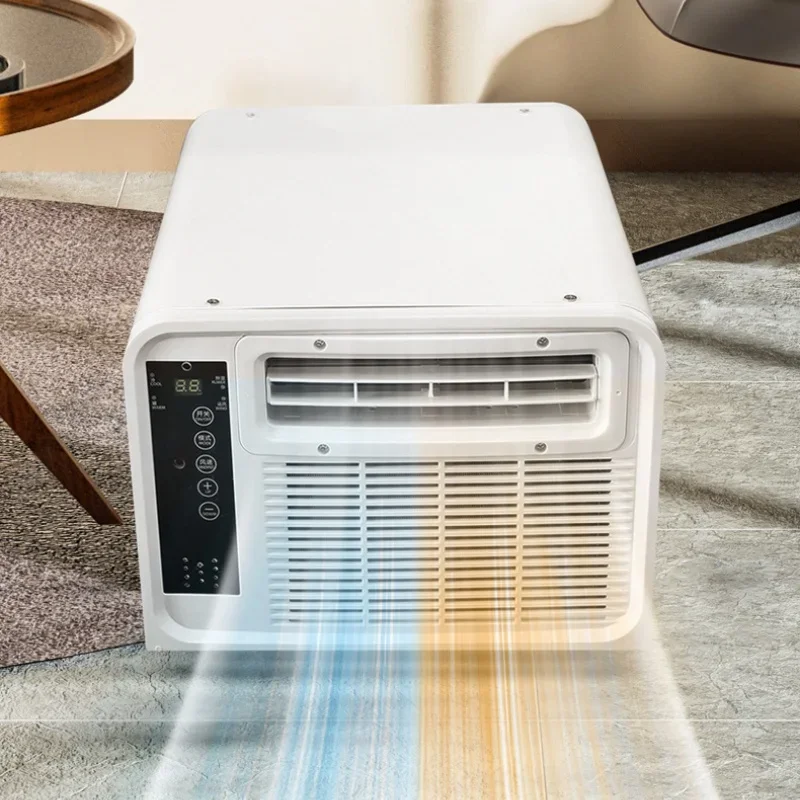 110 فولت/220 فولت Aire Acondicionado Portátil المتكاملة الباردة والدافئة ثنائي الوضع ناموسية مكيف الهواء غرفة صغيرة مبرد الهواء