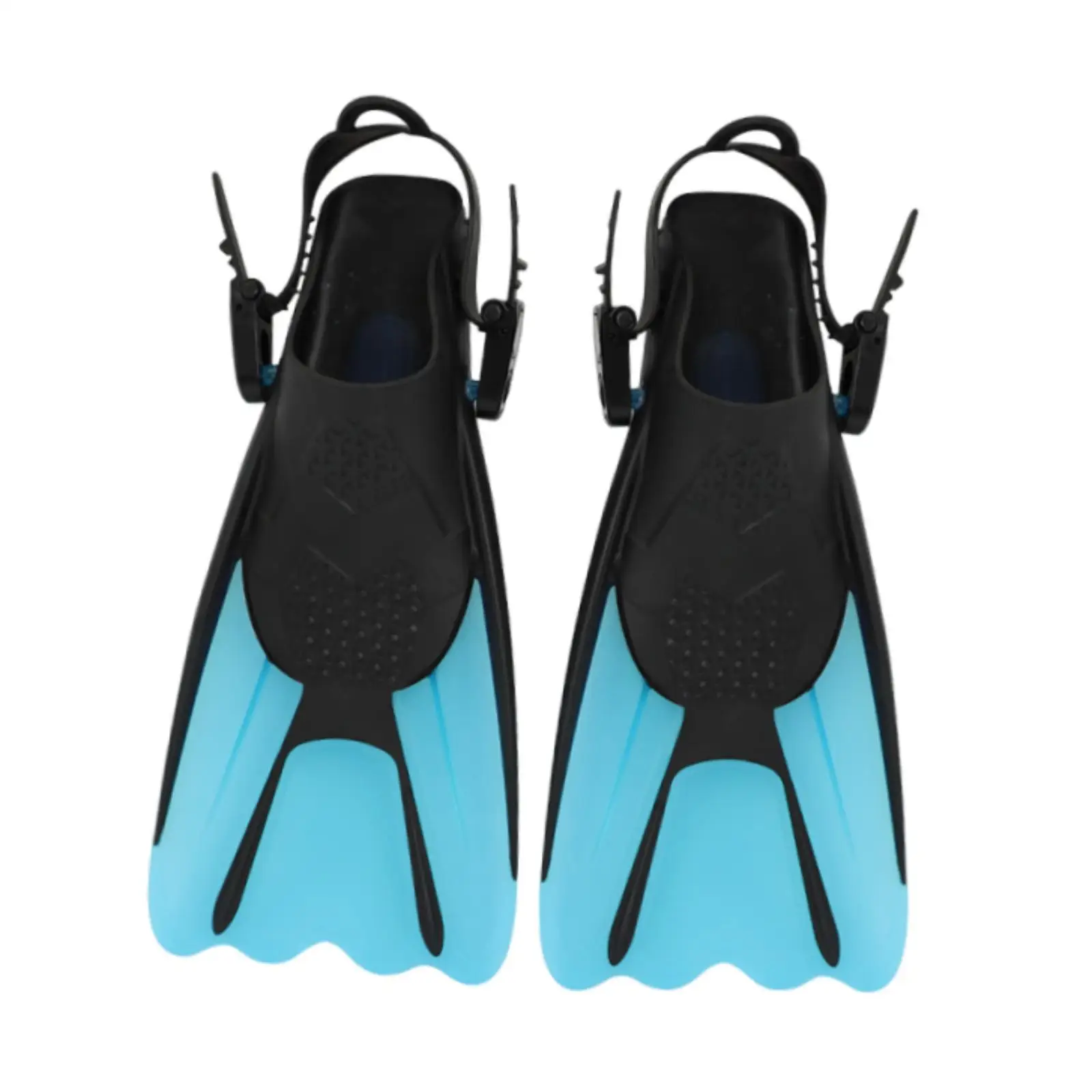 

Силиконовые плавательные ласты с открытым задником, регулируемым ремешком, короткие ласты для профессионального плавания и дайвинга для начинающих и взрослых