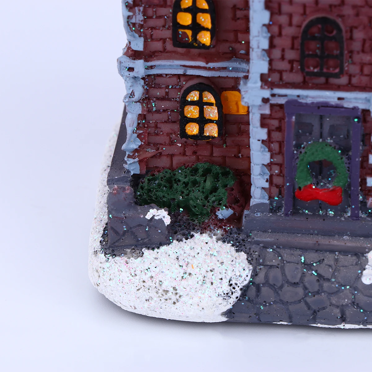 

Christmas Glowing Resin Craft Ornament Assorted Colors Decorative Lodge Crafts for Home Store Restaurant Decoration