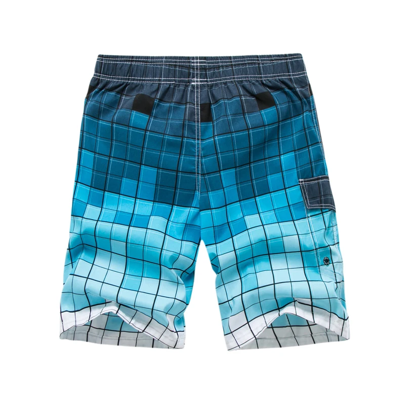 drop shipping 2024 men beach shorts fashion plaid design cotton mens shorts bermuda breathable summer boardshorts CYG362