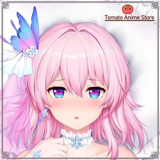 

Japanese Anime Honkai: Star Rail March 7Th Sexy Dakimakura Cozy Otaku Pillow Cover En Gifts New LJ