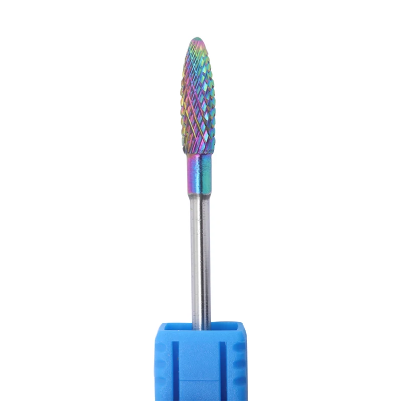 Rainbow Carbide 4mm Head Professional 3/32" Nail Electric Drill Machine Manicure Pedicure Tool Accessories Carbide naildrill bit