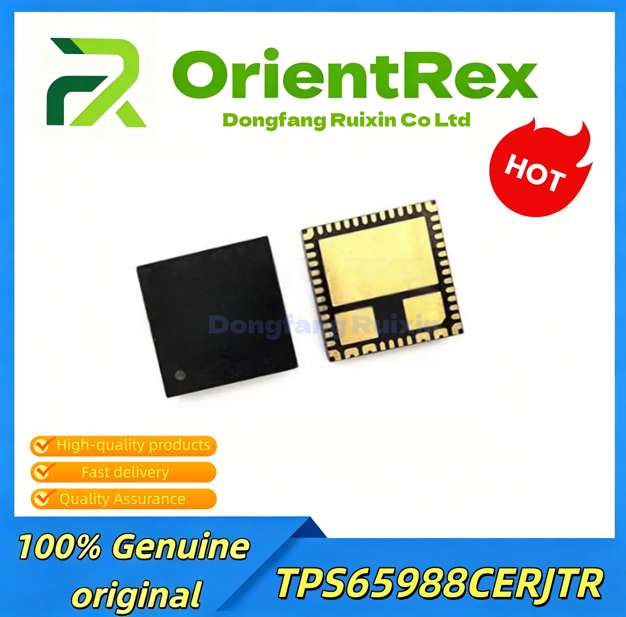(1-10piece) 100% New TPS65988CERJTR TPS65988CE TPS65988 TPS65988-CE PTPS65988CE QFN-56 Chipset