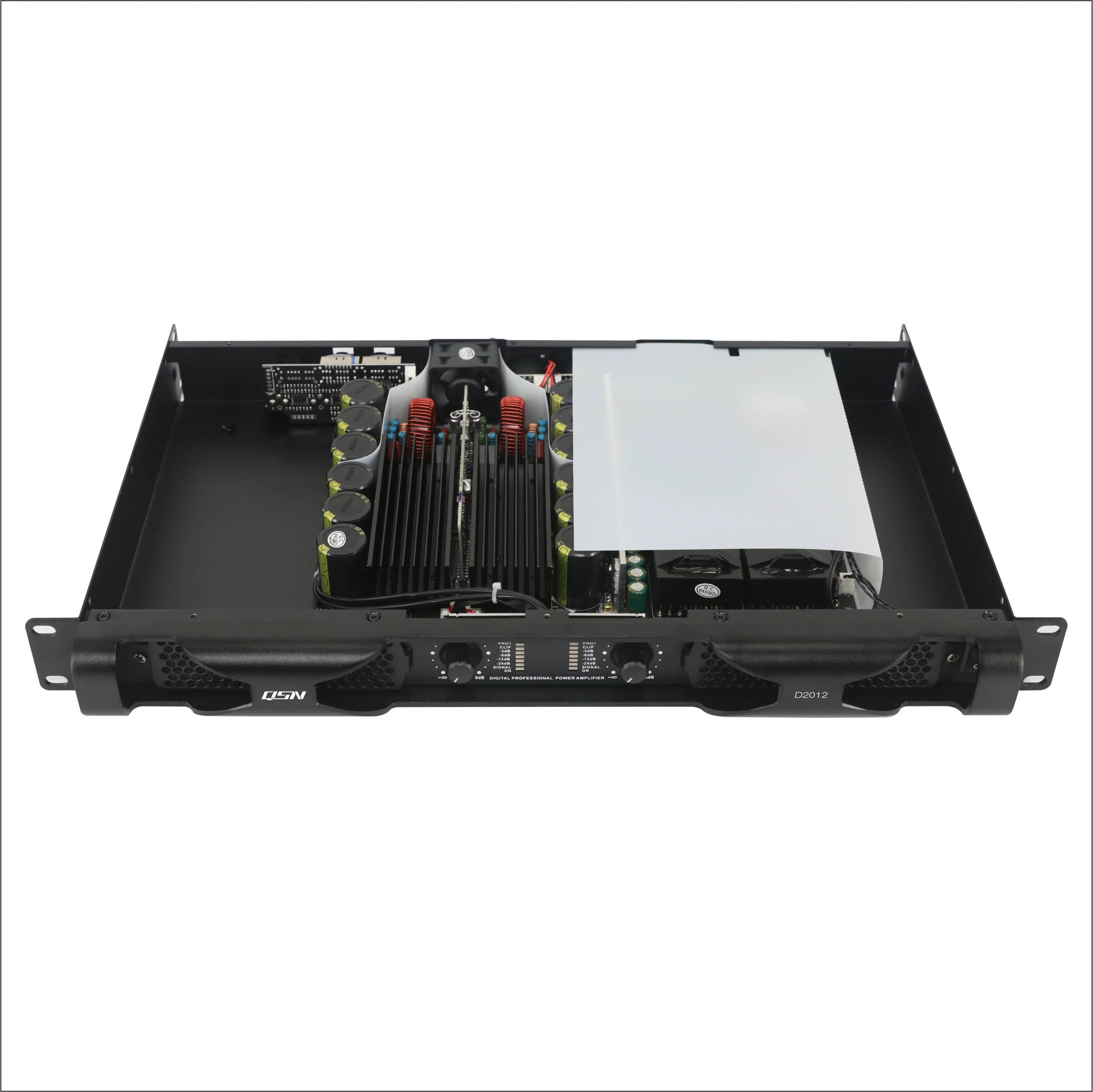 مضخم رقمي احترافي عالي الطاقة بقناتين من الفئة D 1200WX2 D2012 #5