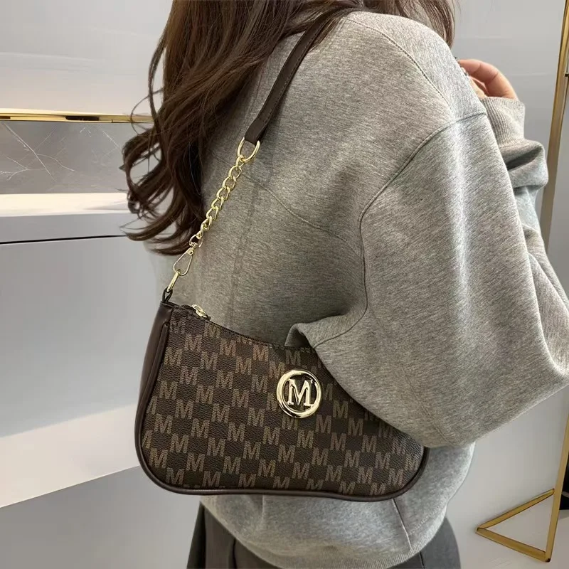 Handtasche im Vintage-Stil, Umhängetasche, verstellbarer Riemen, Damen-Messenger-Umhängetasche, elegantes Accessoire, Einkaufstasche, Geldbörse, schick – Detail 11