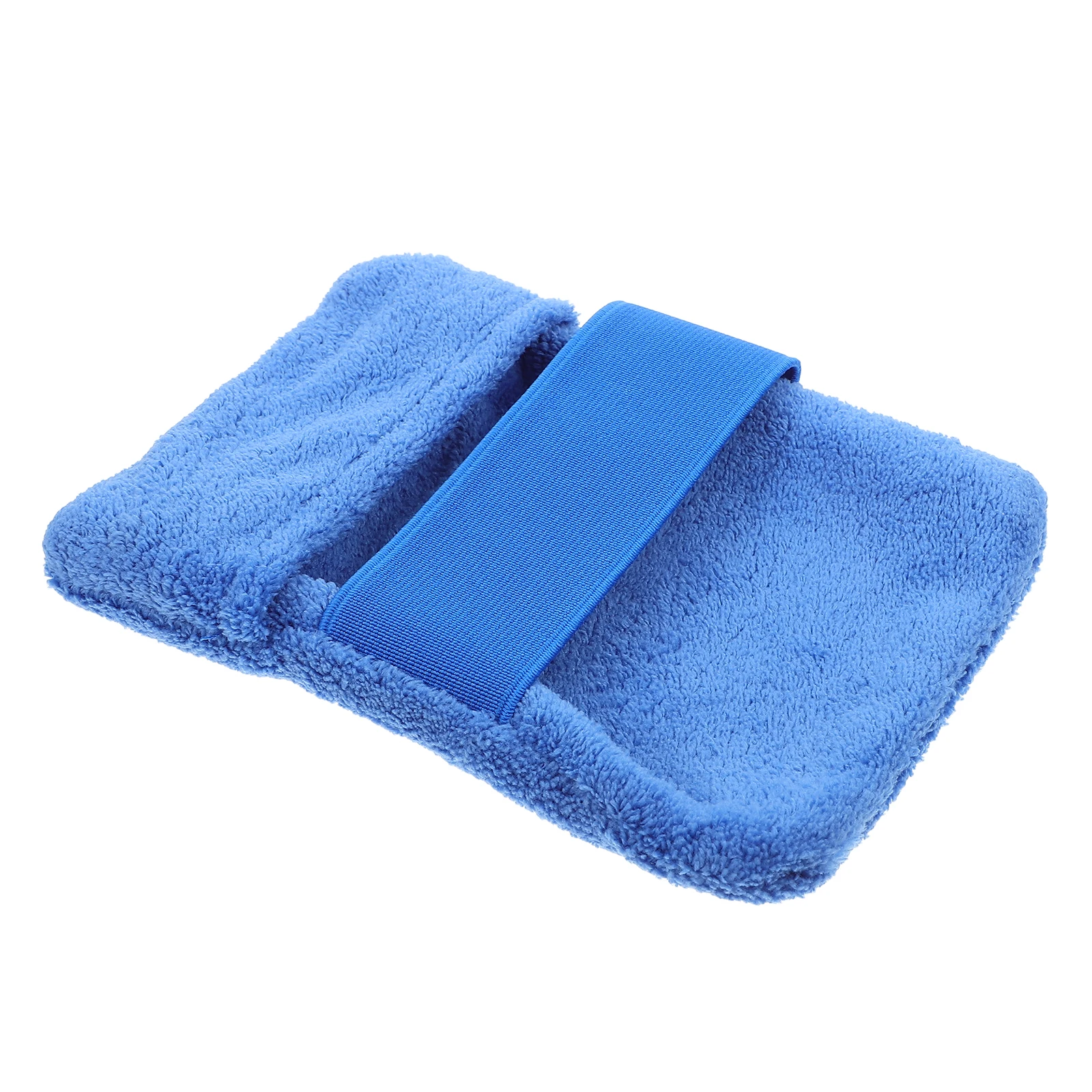 

Beach Sand Remover Mitt Large Blue Size Summer Cleaner Reusable Reliable Material Durable Gloves Home Daily Necessities