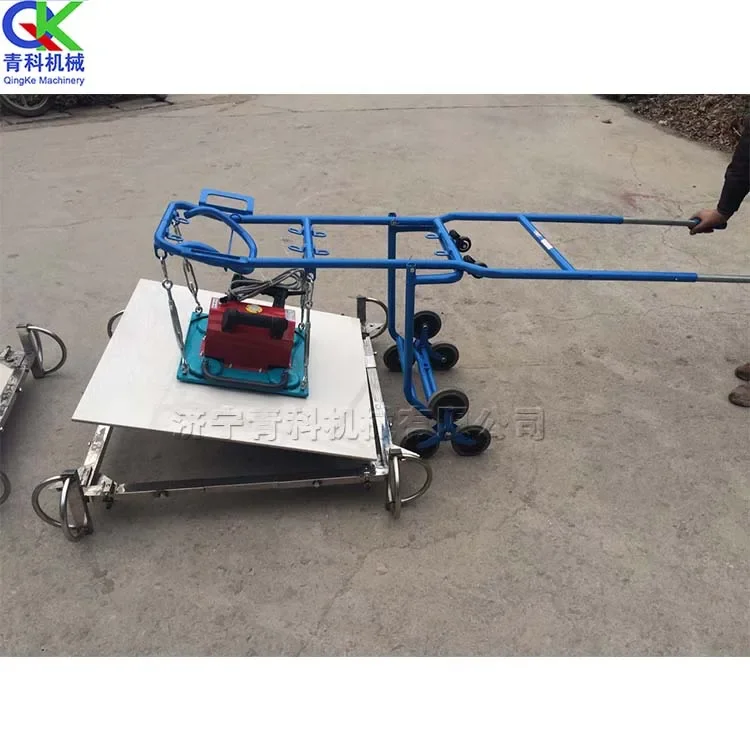 Qingke floor tile tiler vibrating leveling floor tile machine decoration floor tiling equipment