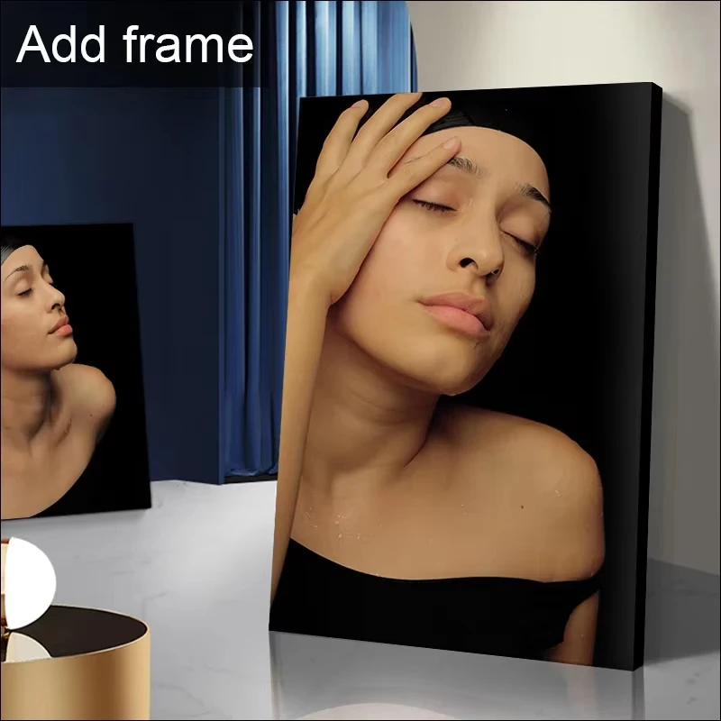 صور شخصية مخصصة قماش لوحات ملصقات مخصصة هدايا عيد الفن صور الحيوانات الأليفة صور الزفاف