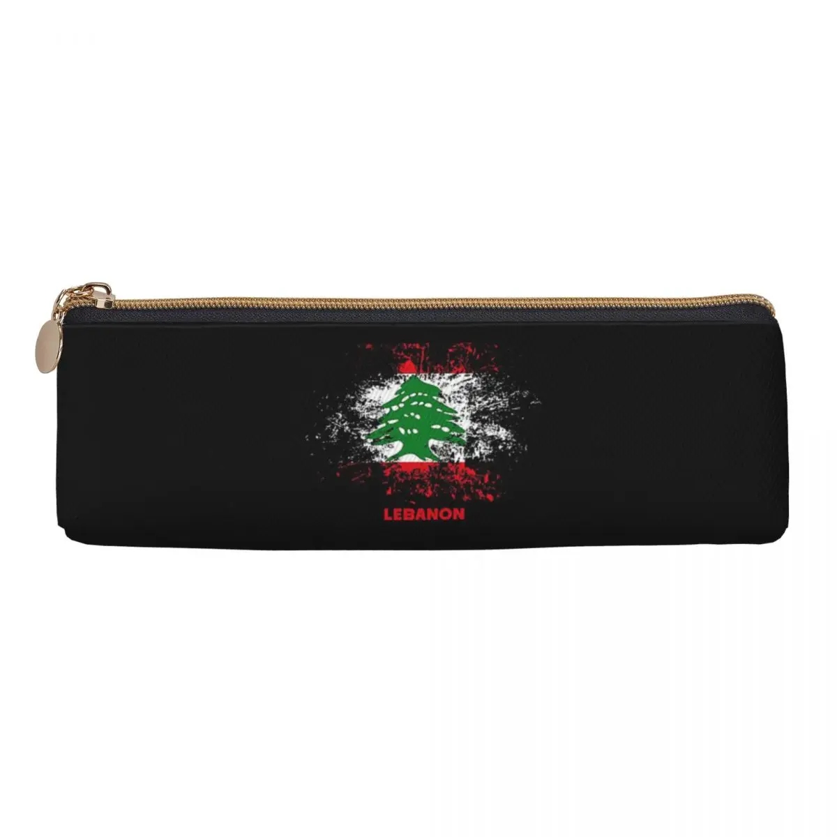 

Lebanon Watercolor Lebanon Flag Lebanese Outfit Pencil Case Pen Holder Storage Stationery Supplies Pen Box Pencil Bag for Studen
