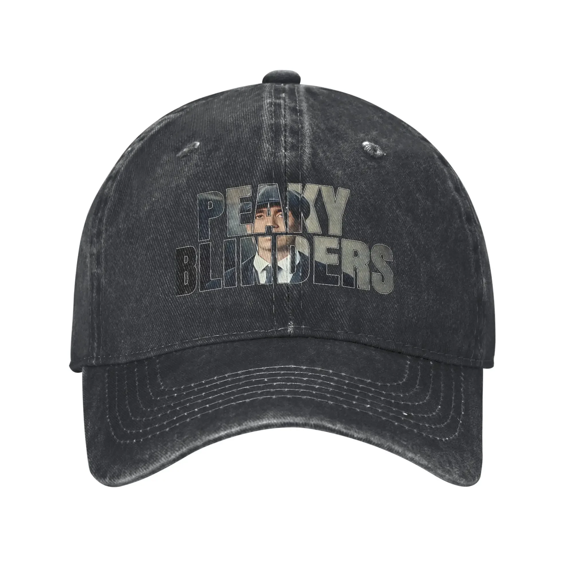 Tommy Shelby Peakys Blinders Print Cap For Unisex Cotton Trucker Hat Lerisure Headwear Baseball Cap Adjustable