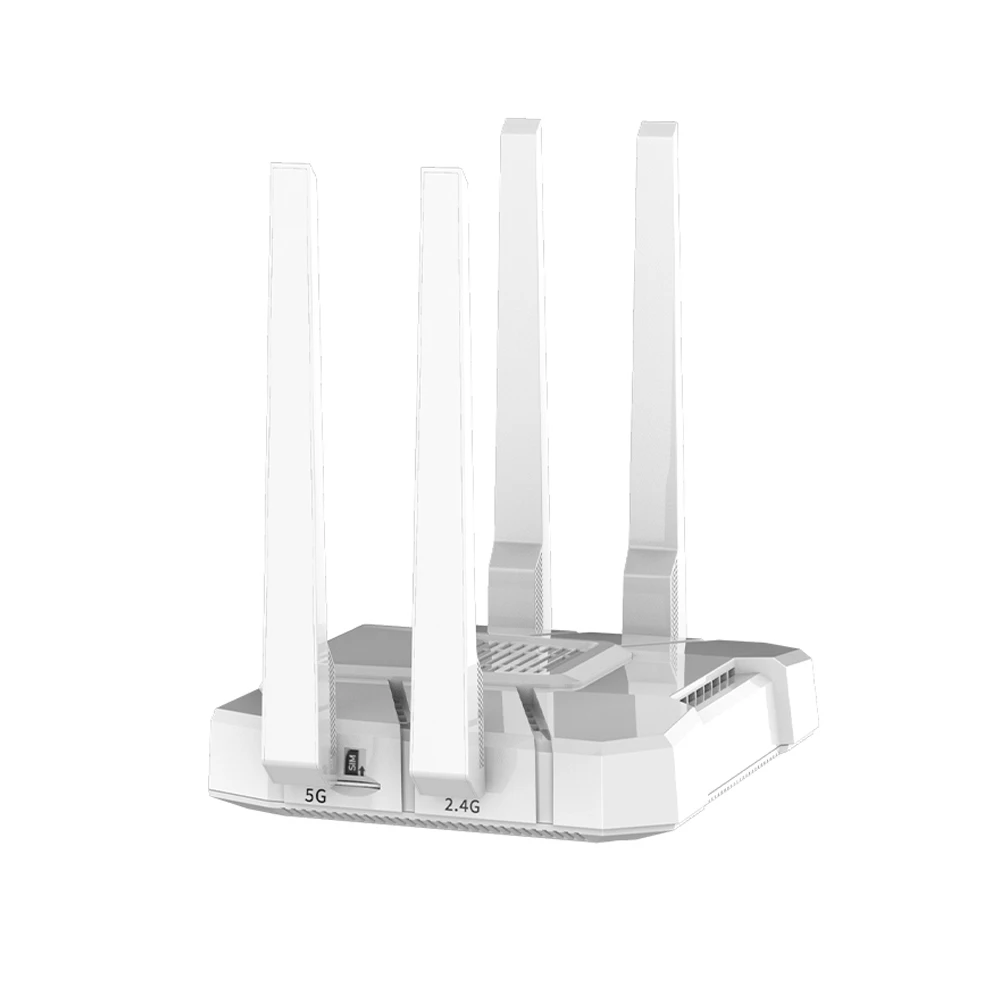 Zbtlink 3g 4G Router Dual Band 1200Mbps Wireless Wifi Router 4G SIM Card Chip Strong Wi-fi Signal 16MB 256MB Openwrt Firmware