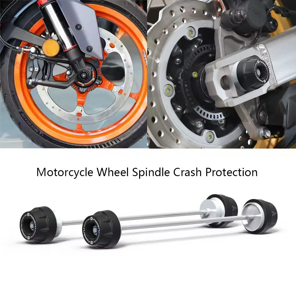 Front Rear wheel Spindle Crash Protection For Tiger 1200 GT / 1200 GT Pro / Tiger 1200 Rally Pro 2022-2026