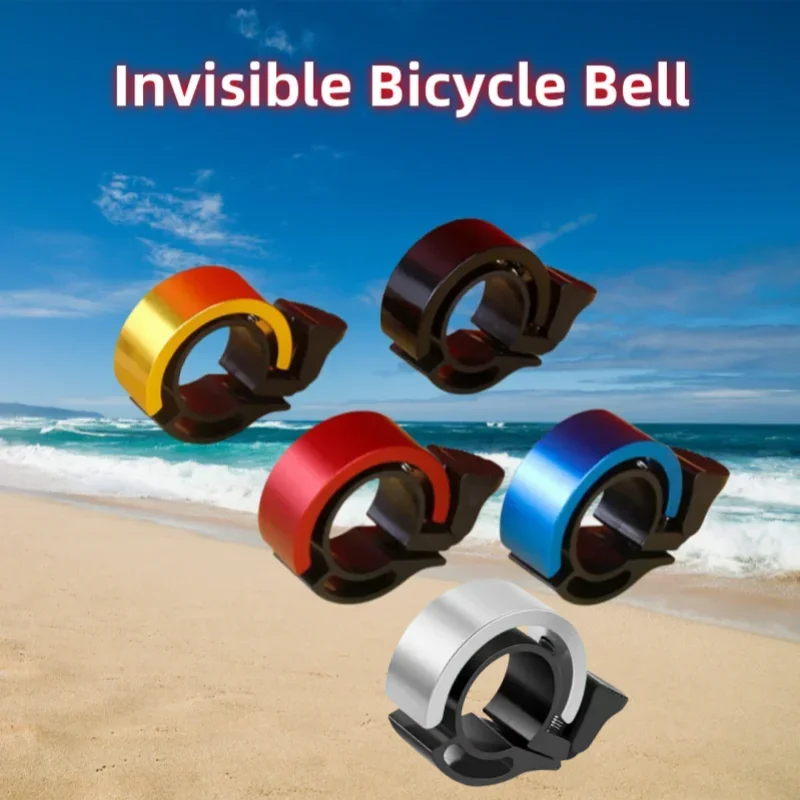 

Bicycle Bell Super Loud Mountain Bike Universal Adult Bicycle Invisible Horn Riding Equipment Accessories Invisible Horn Folding