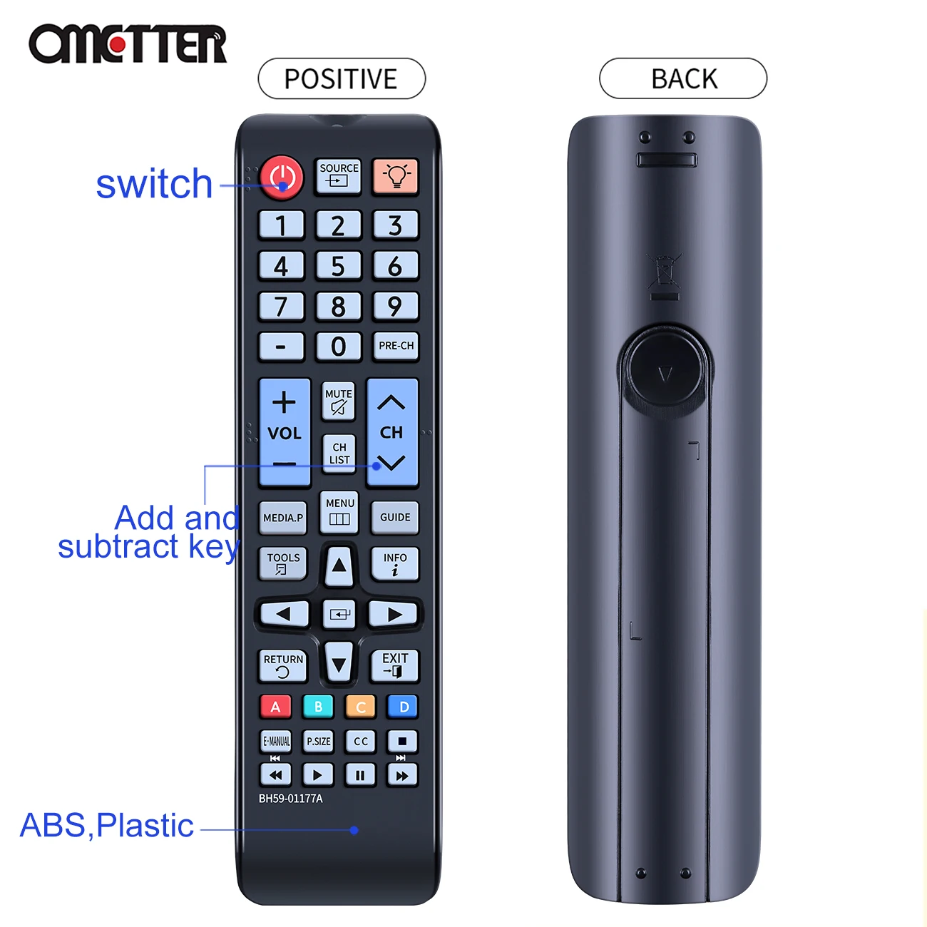 Nieuwe BN59-01177A Afstandsbediening Fit Voor Samsung Tv PN43F4500 PN51F4550 UN32J4000AF UN32J4000AFXZAPN43F4550 PN51F4500 PN51F5300