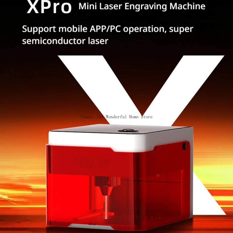 

Carving Desktop Laser Engraver Office Supplies Commercial Household Laser Engraver Portable Metal Machine À Sculpter MH50DKJ