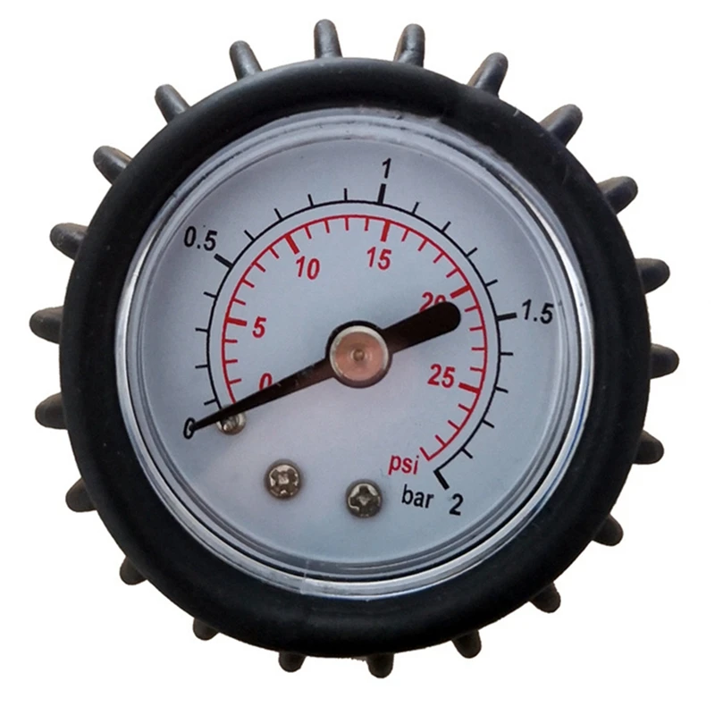 Caiaque Air Pressure Gauge, Medição para barco inflável de borracha, Barômetro único com bomba manual, Acessório de caiaque