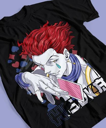 Camiseta Para Anime Hunter x Hunter Hisoka Morow