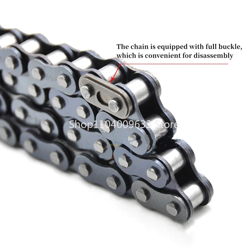 Transmission Chain 05B/06B/06C/08A/08B/10A/12B Drive Single Row Chain for Industrial Transmission Short Pitch Roller Chain