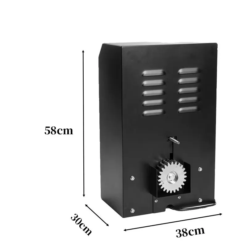 فتاحة باب منزلق كهربائية أوتوماتيكية قوية للأبواب المنزلقة الصناعية الثقيلة 3000 كجم #4